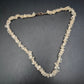 Elegante Damen Splitterkette aus hellgelbem Naturstein