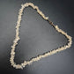 Elegante Damen Splitterkette aus hellgelbem Naturstein