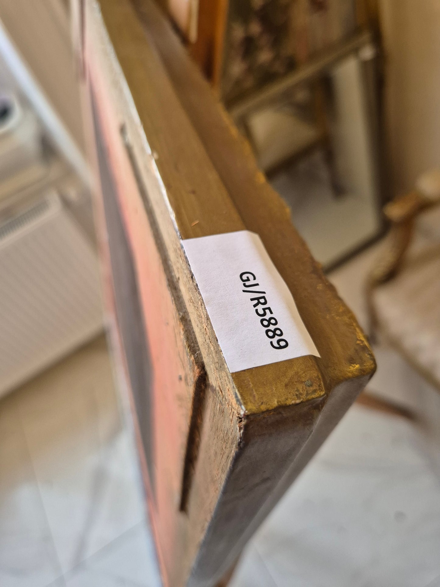 Gemälde Stillleben Blumen Handsigniert Blumenstrauß Harder (XX) 58x48cm