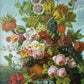 Gemälde Stillleben Blumen Blumenstrauß Handsigniert M. Wagner (XX) 55x45