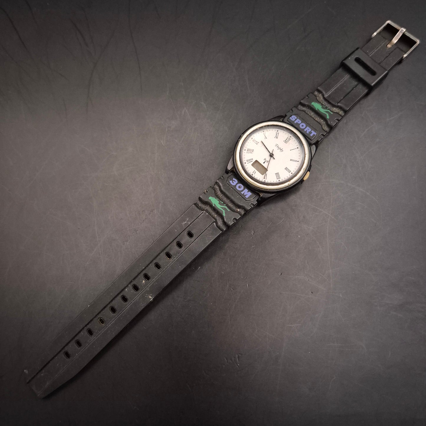 Trophy Herren Uhr – Sportlich Analog-Digital (30M)