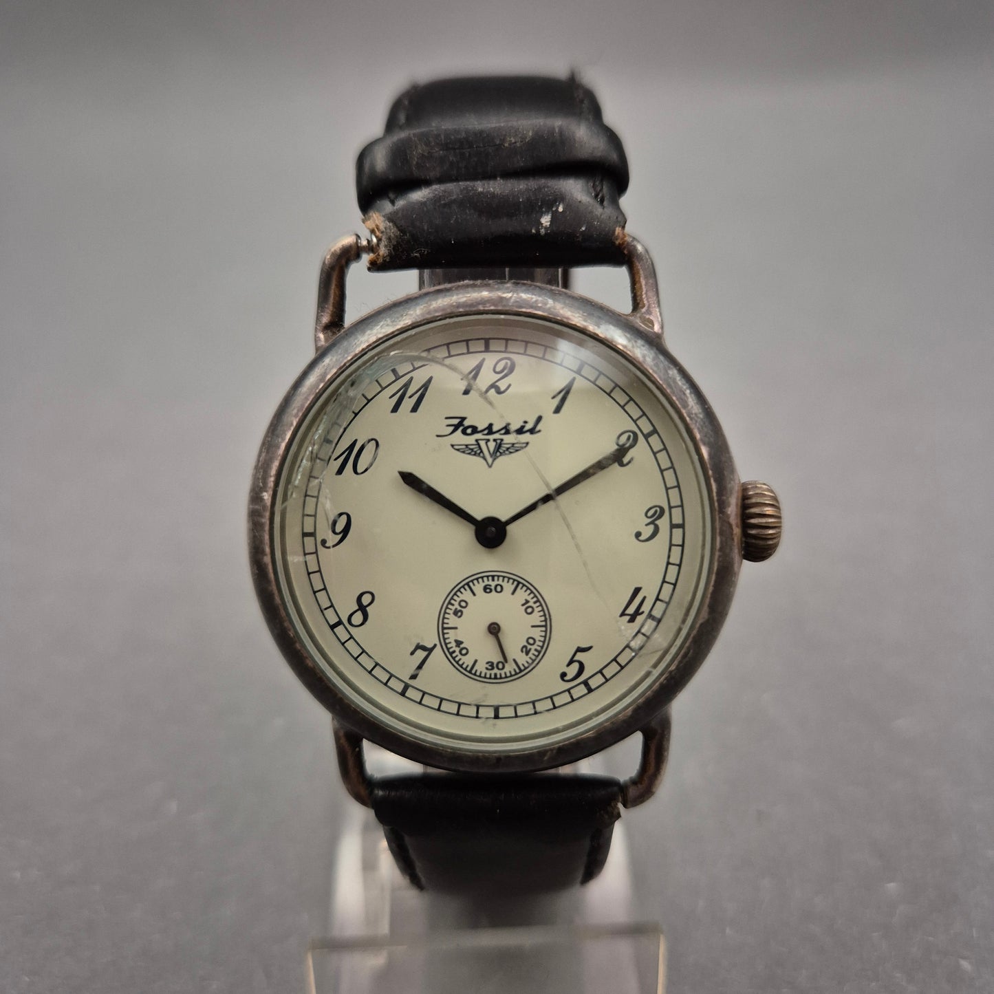 Fossil Vintage Herren Uhr VT-2498 – Sammlerstück im klassischen Stil