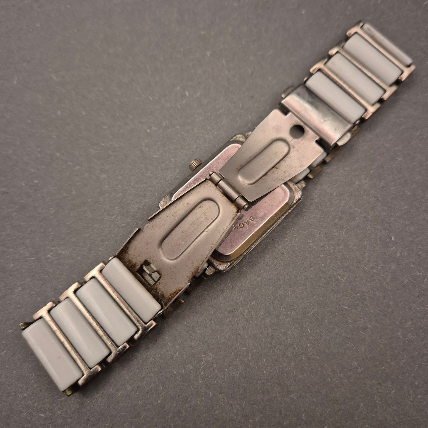 Moderne RSDO Damen Uhr – Weißer Keramik-Look