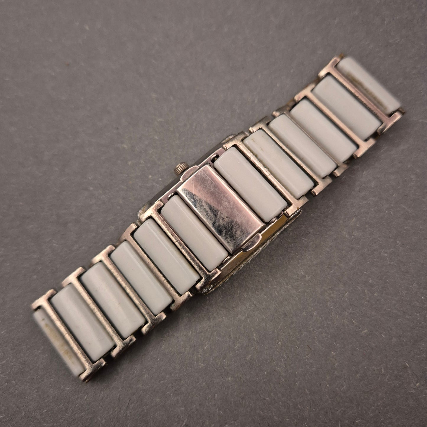 Moderne RSDO Damen Uhr – Weißer Keramik-Look