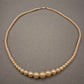 Elegante Perlenkette – Verlaufende Perlen für Vintage-Charme