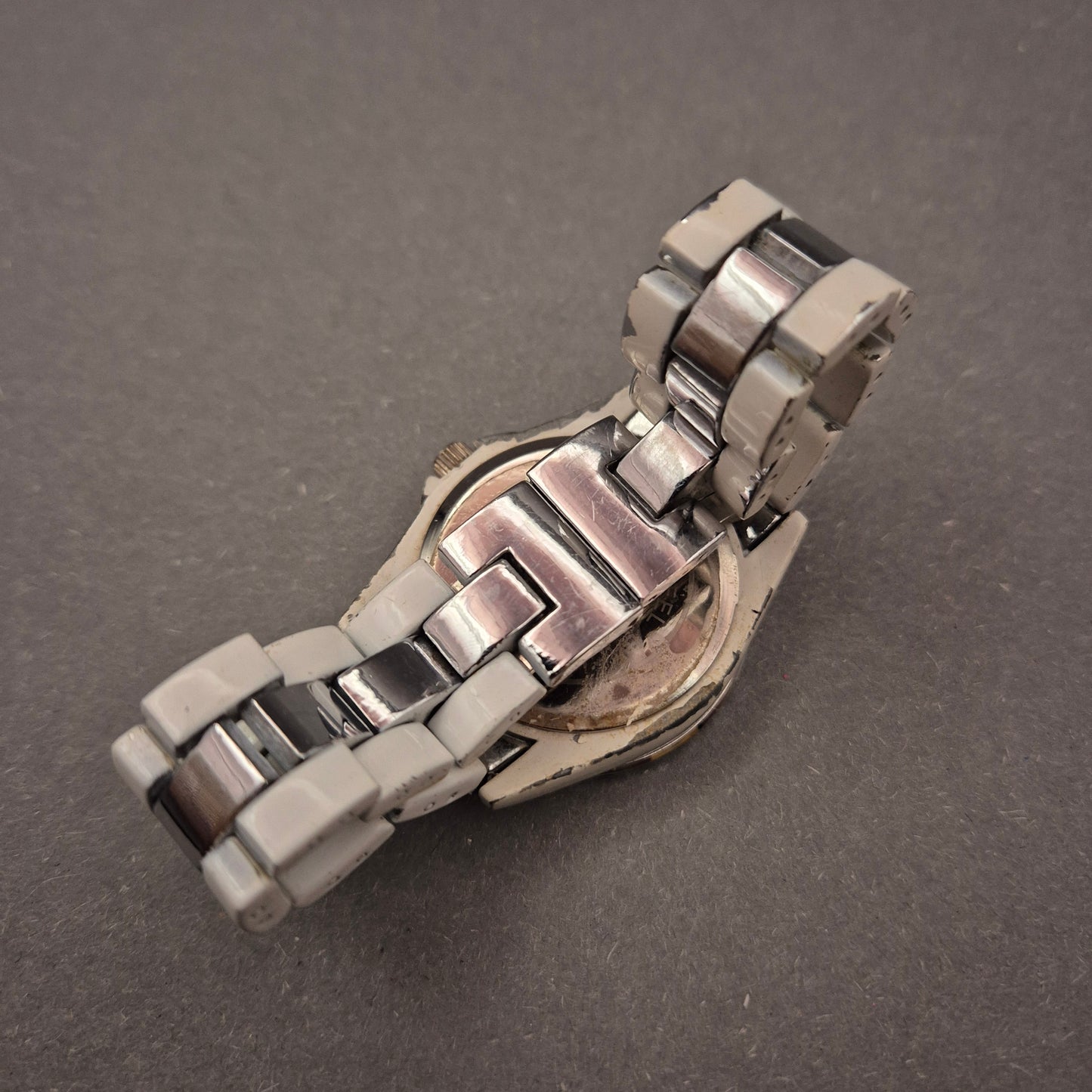 Glamouröse PRETTY Damen Uhr – Kristall-Besatz & Weiß