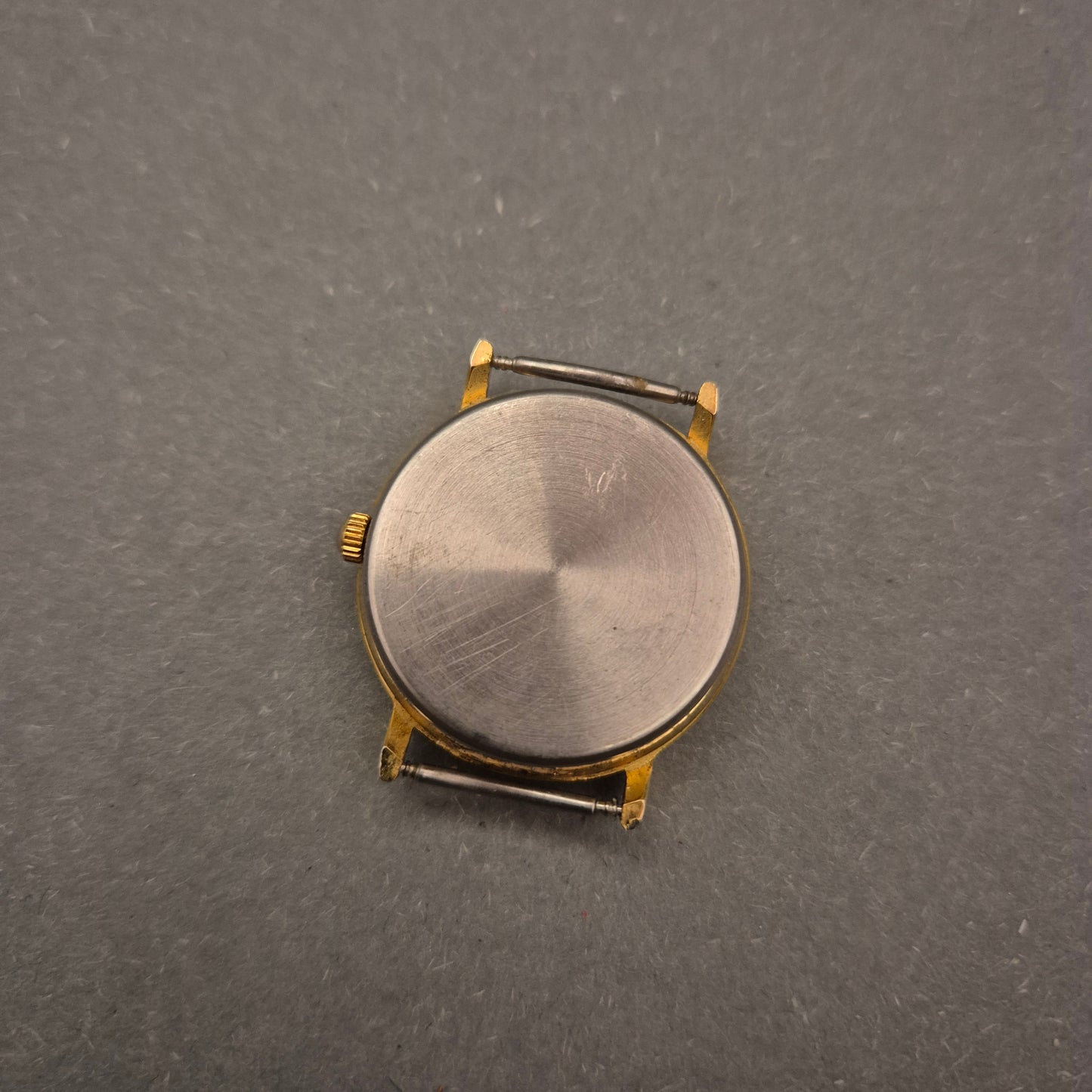 Jean Darive Damen Uhr (Gehäuse) – Schwarz-Gold, ohne Armband