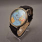 Einzigartige Weltkarten Uhr – Travel-Statement mit Flugzeug-Zeiger