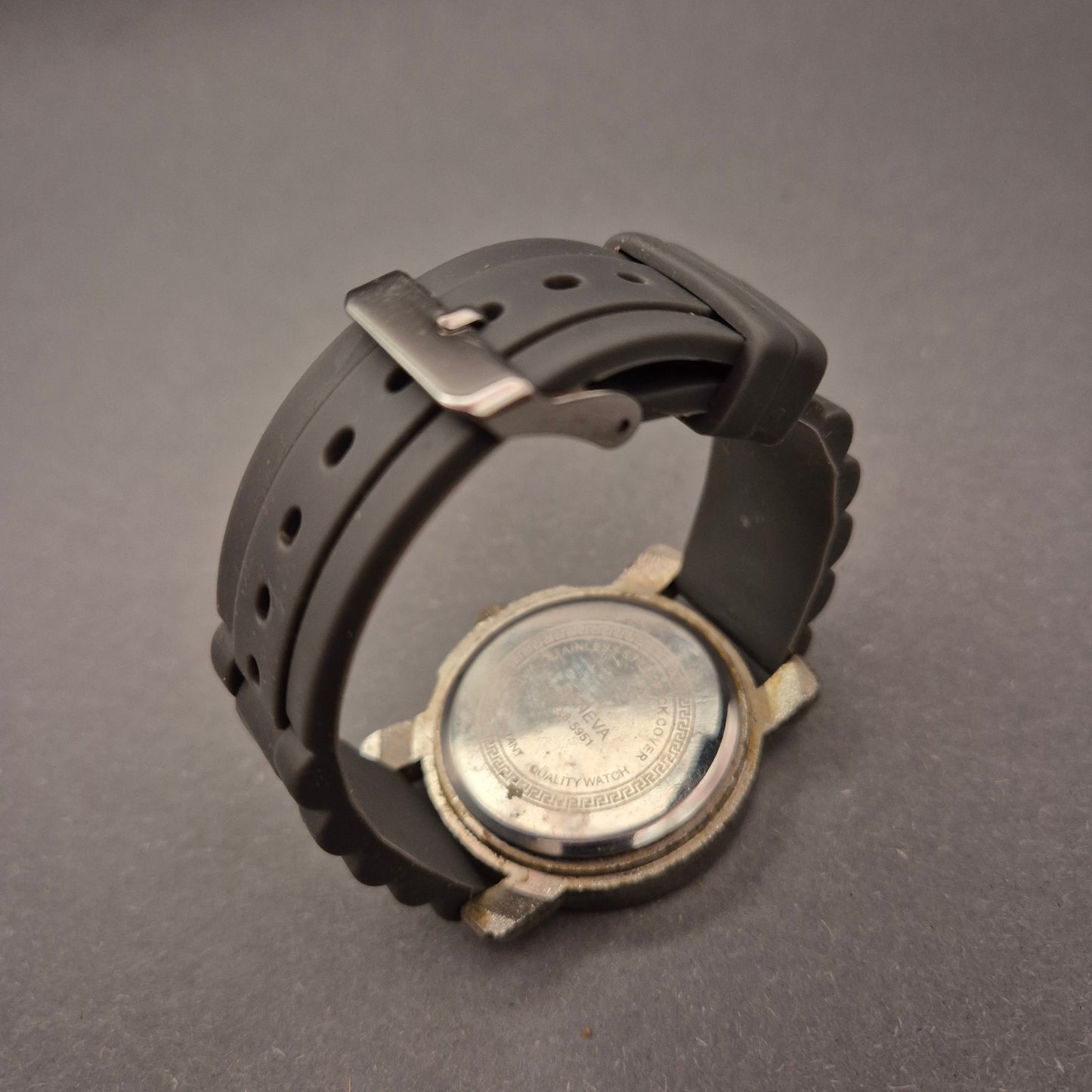 Geneva Damen Uhr – Trendiges Zebra-Zifferblatt mit Strass-Besatz