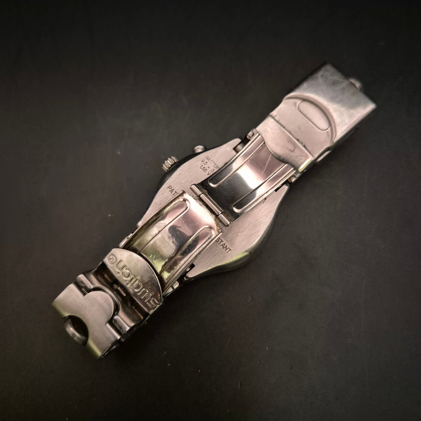 Maskuliner Swatch Irony Chronograph – Sportliches Edelstahl-Design