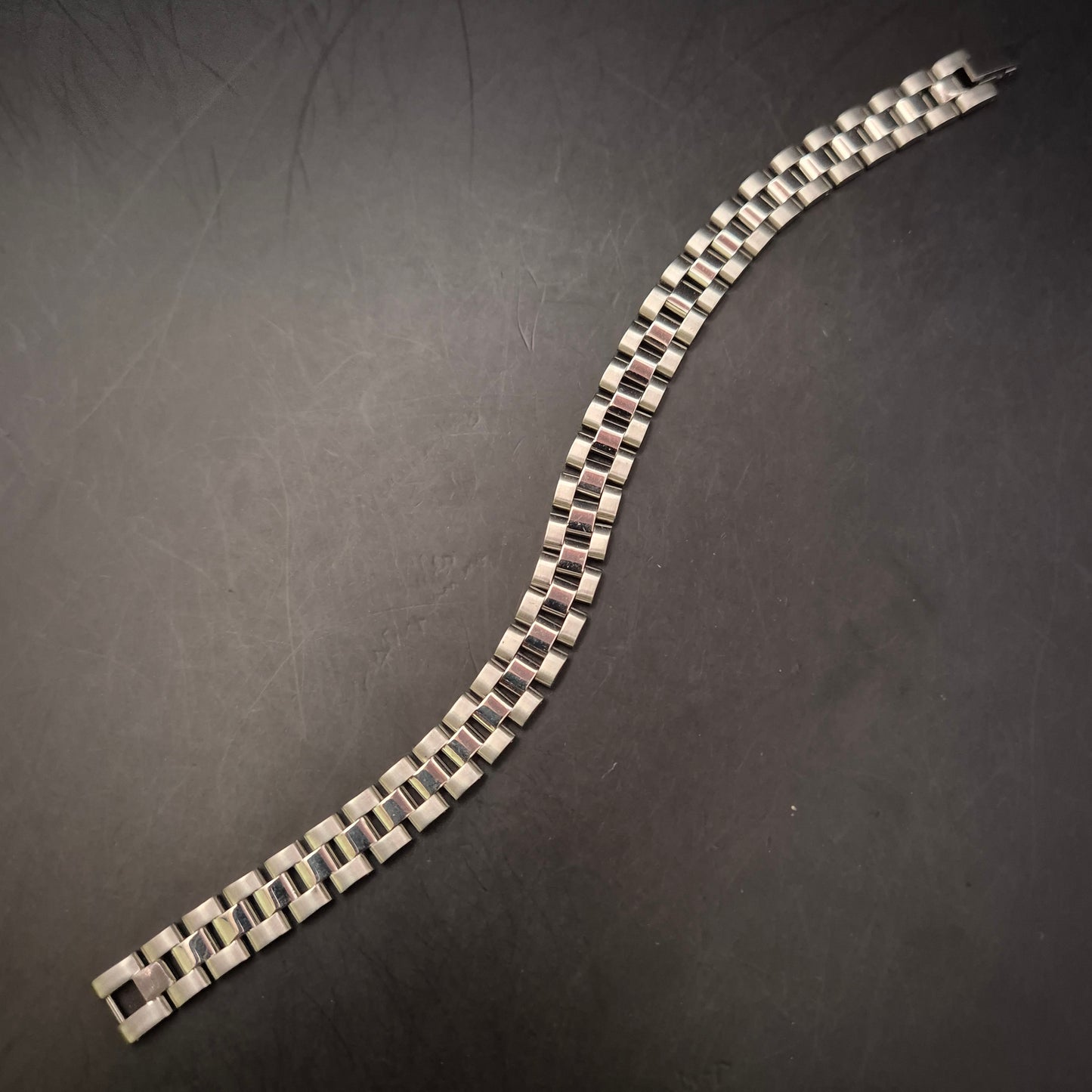 Ersatz Edelstahl Uhrenarmband – Flexibles Gliederdesign