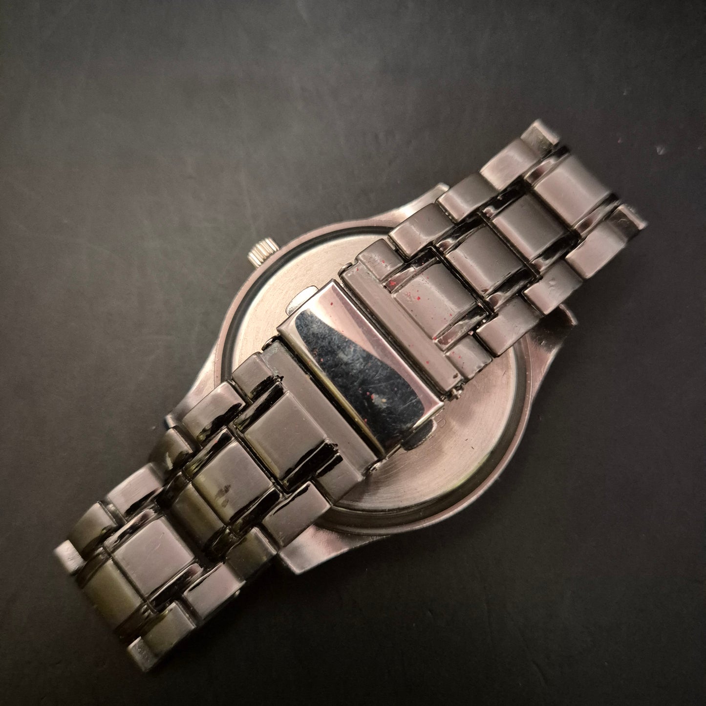 Schlichte Herren Uhr von Pospa – Klassisches Design mit Edelstahlarmband