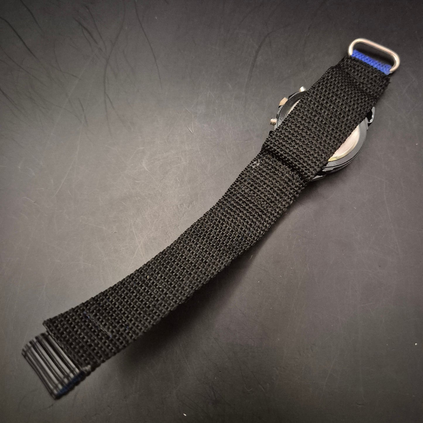 J.K. Monaco Sportuhr – Blaues Design mit Faux-Chronograph & Tachymeter