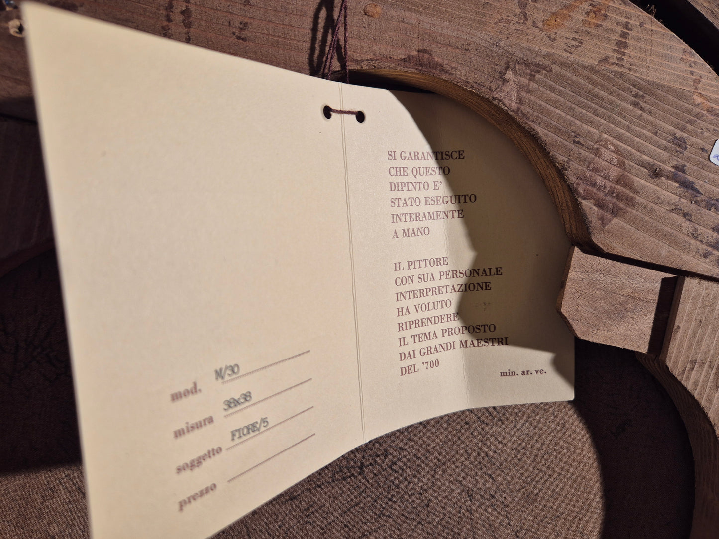 Ölgemälde Stillleben Pfingstrosenstrauß Handsigniert Italienische Schule (XX) 47x47