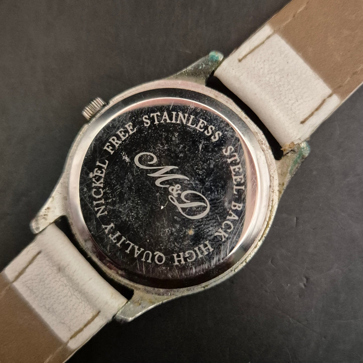 Sylt Damen Uhr mit weißem Lederarmband – Maritimer Retro-Look