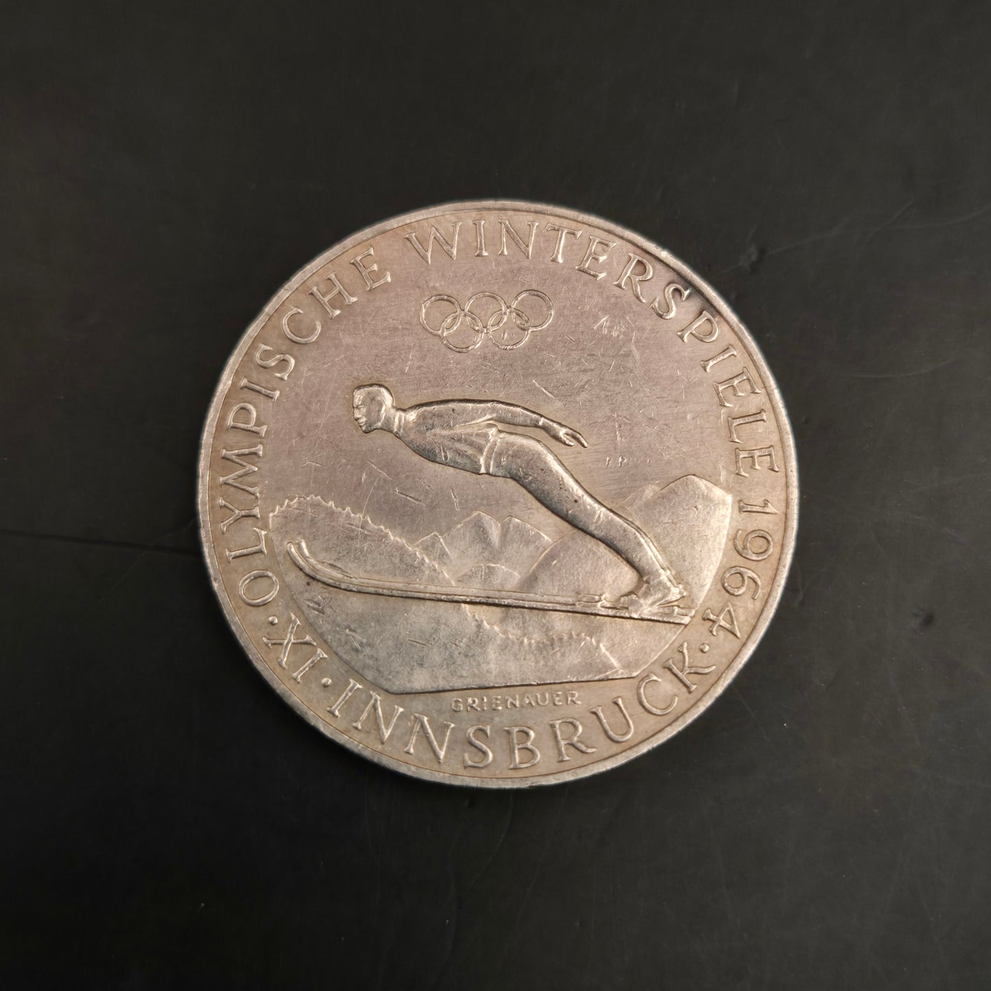 50 Schilling Gedenkmünze 1964 – Olympische Winterspiele Innsbruck