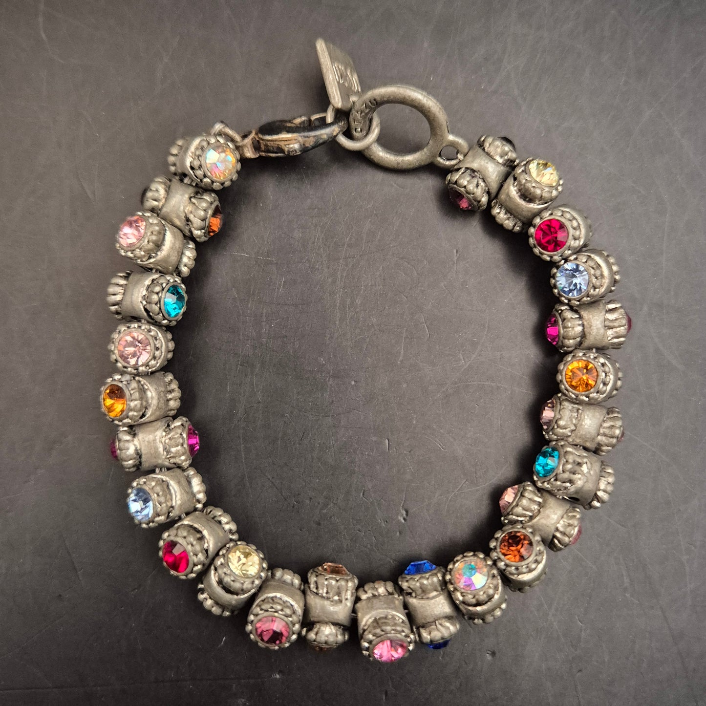 Otazu Damen Armband – Buntes Strassdesign im Vintage-Stil