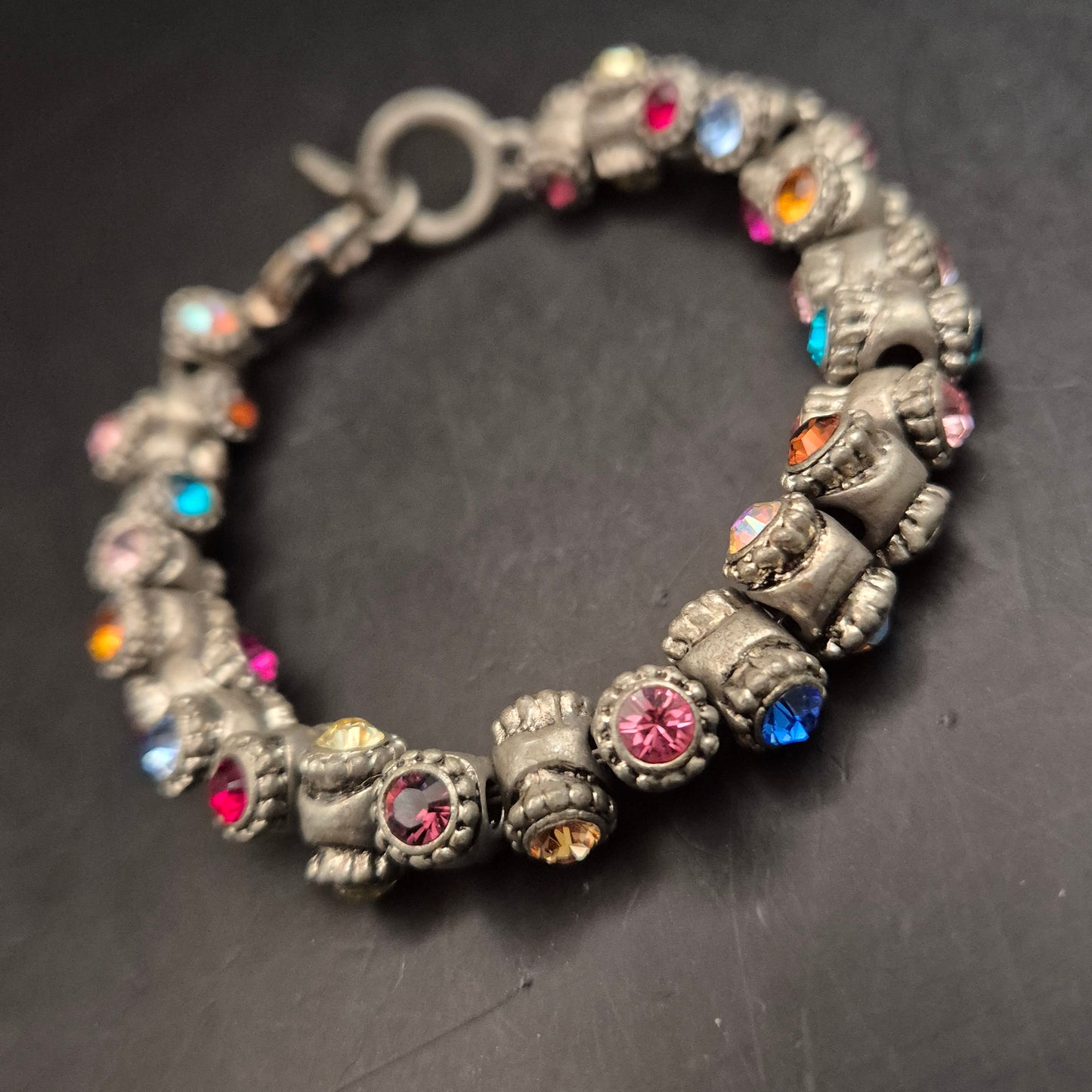 Otazu Damen Armband – Buntes Strassdesign im Vintage-Stil