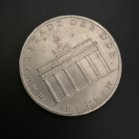 DDR 5 Mark Münze 1971 – Berlin Motiv mit Brandenburger Tor