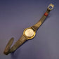 Vintage Royal Herren Uhr – Goldfarbenes Gehäuse & Lederband