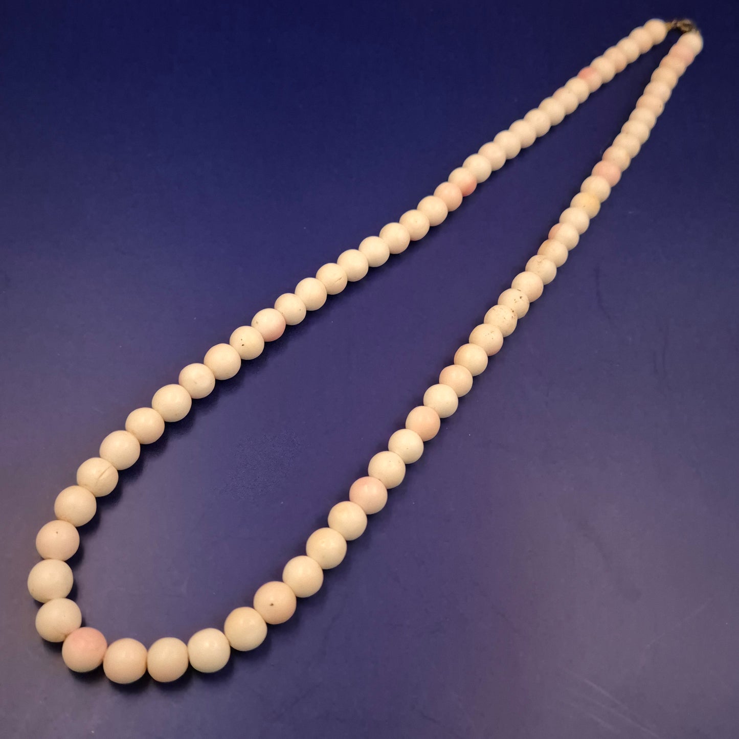 Klassische Perlen Halskette – Zartes Rosé in Rundperlen-Optik