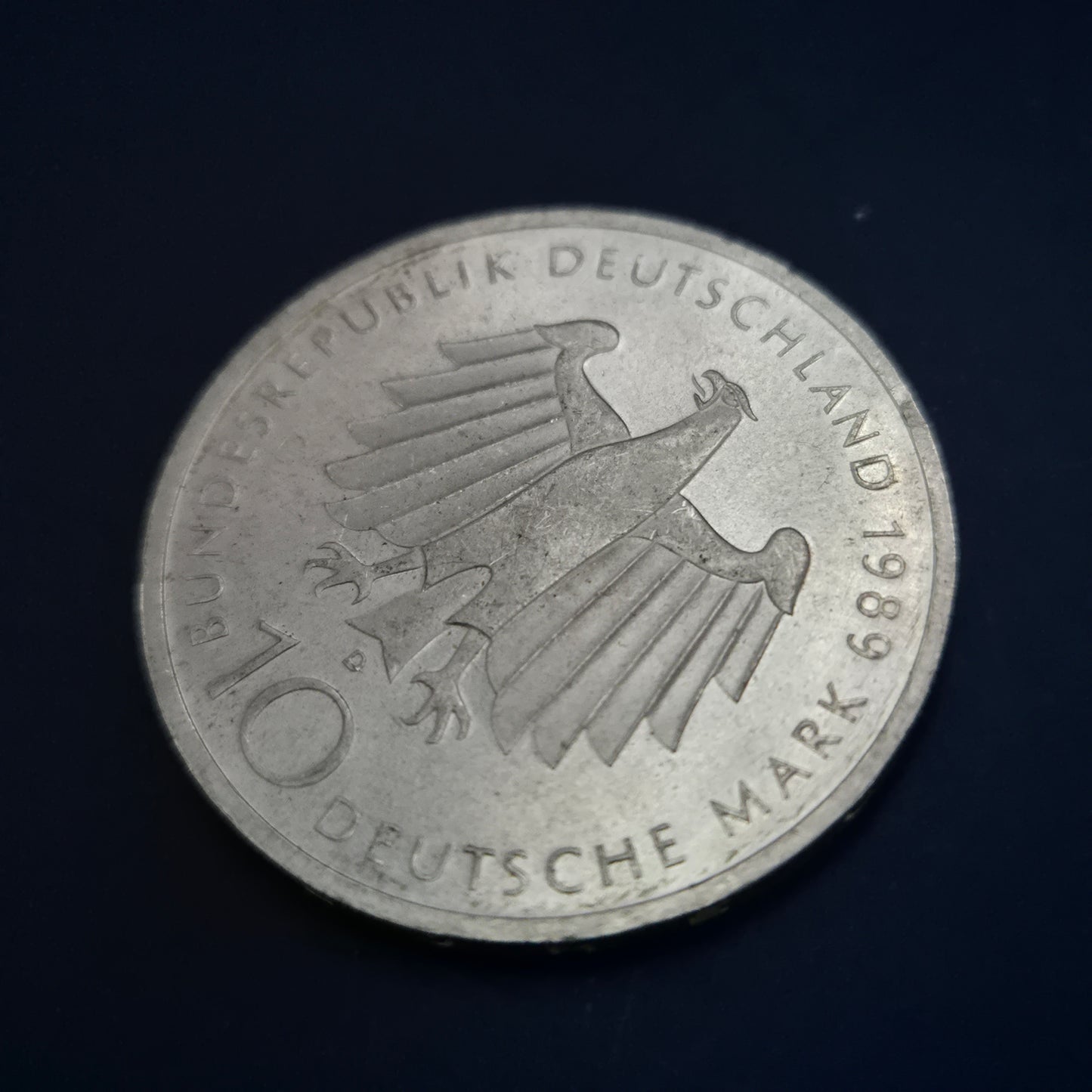 10 DM Gedenkmünze 1989 – 2000 Jahre Bonn – Silbermünze