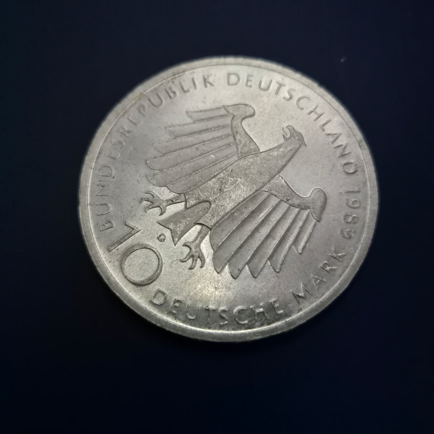 10 DM Gedenkmünze 1989 – 2000 Jahre Bonn – Silbermünze