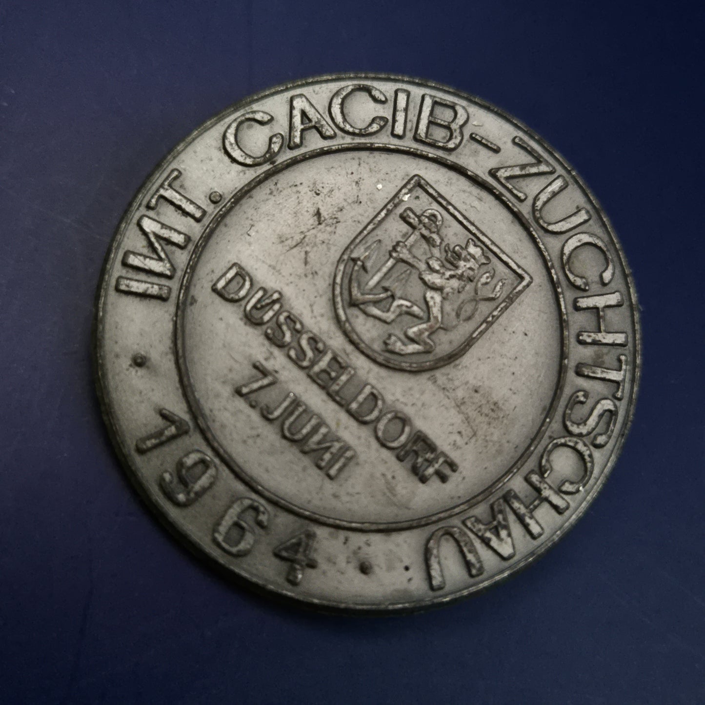 Sammlerbrosche Düsseldorf 1964 – Int. CACIB-Zuchtschau