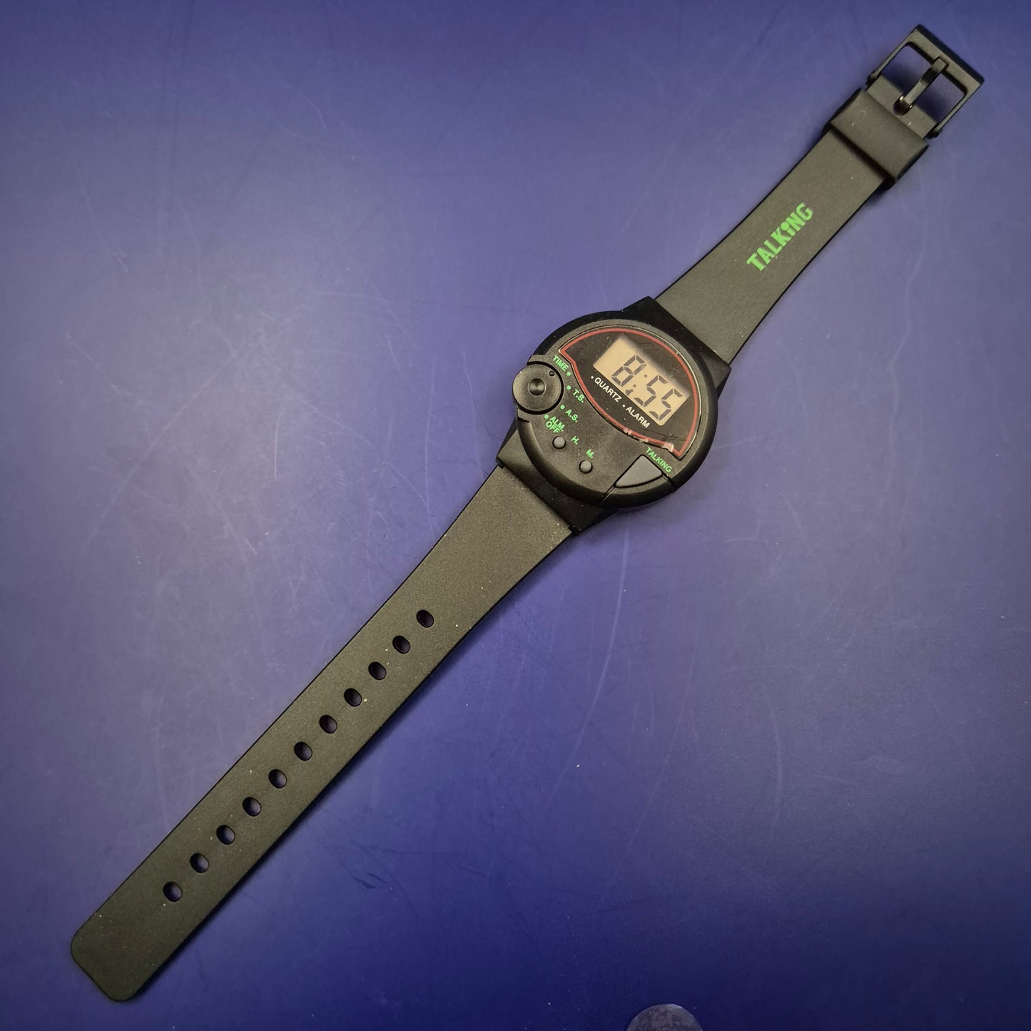 Sportliche Talking Herren Uhr – Digitale Anzeige mit Sprachfunktion