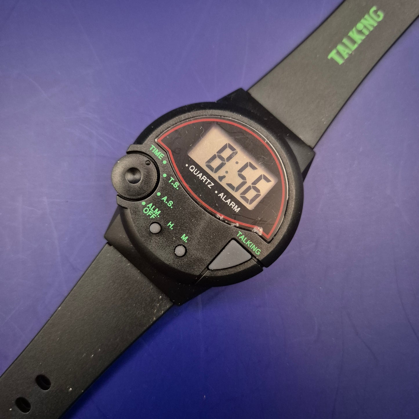 Sportliche Talking Herren Uhr – Digitale Anzeige mit Sprachfunktion