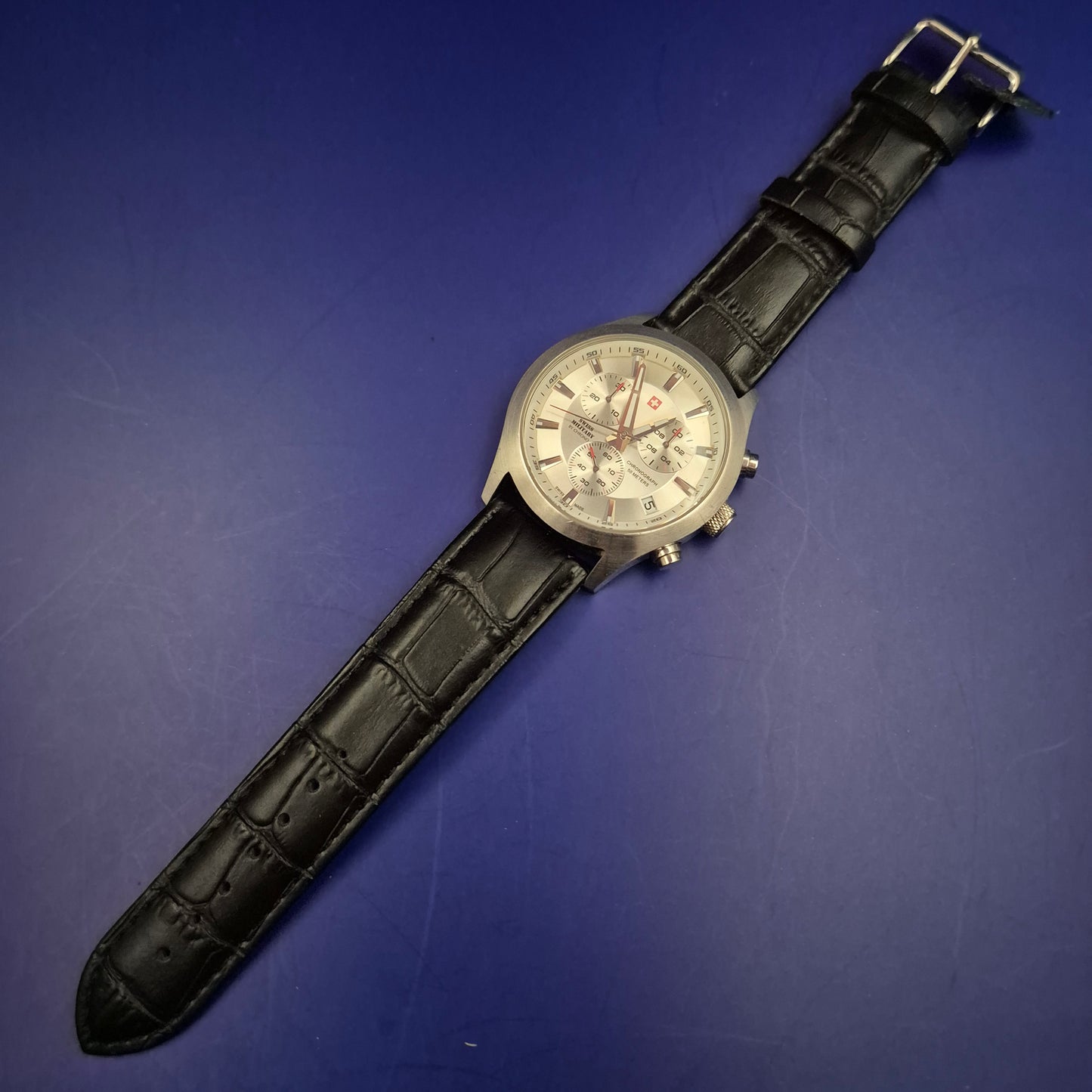 Hochwertige Swiss Military by Chrono Herren Uhr – Eleganter Chronograph