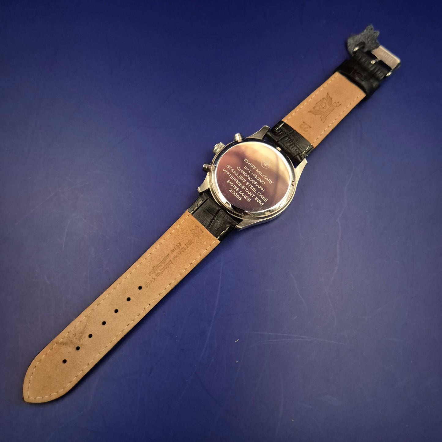 Hochwertige Swiss Military by Chrono Herren Uhr – Eleganter Chronograph