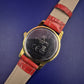 Elegante Eternal Love Damen Uhr – Klassisches Design in Gold & Rot