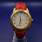 Elegante Eternal Love Damen Uhr – Klassisches Design in Gold & Rot