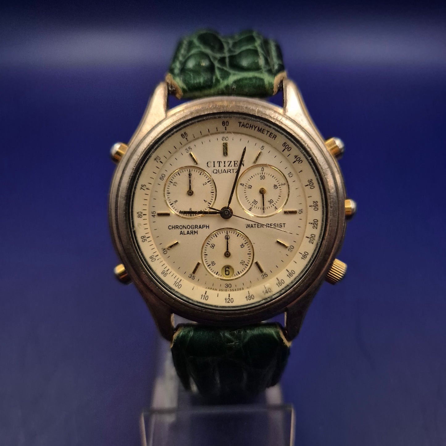 Edle Citizen Herren Uhr – Chronograph mit Tachymeter & Alarm
