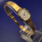 Elegante Condor Damen Uhr – Gold-Optik mit funkelndem Steinbesatz
