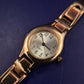 Elegante JG Damen Uhr – Roségold-Optik mit modernem Gliederarmband