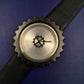 Avantgardistische Zahnrad Motiv Herren Uhr – Industrial Design mit Lederband
