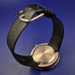 Avantgardistische Zahnrad Motiv Herren Uhr – Industrial Design mit Lederband