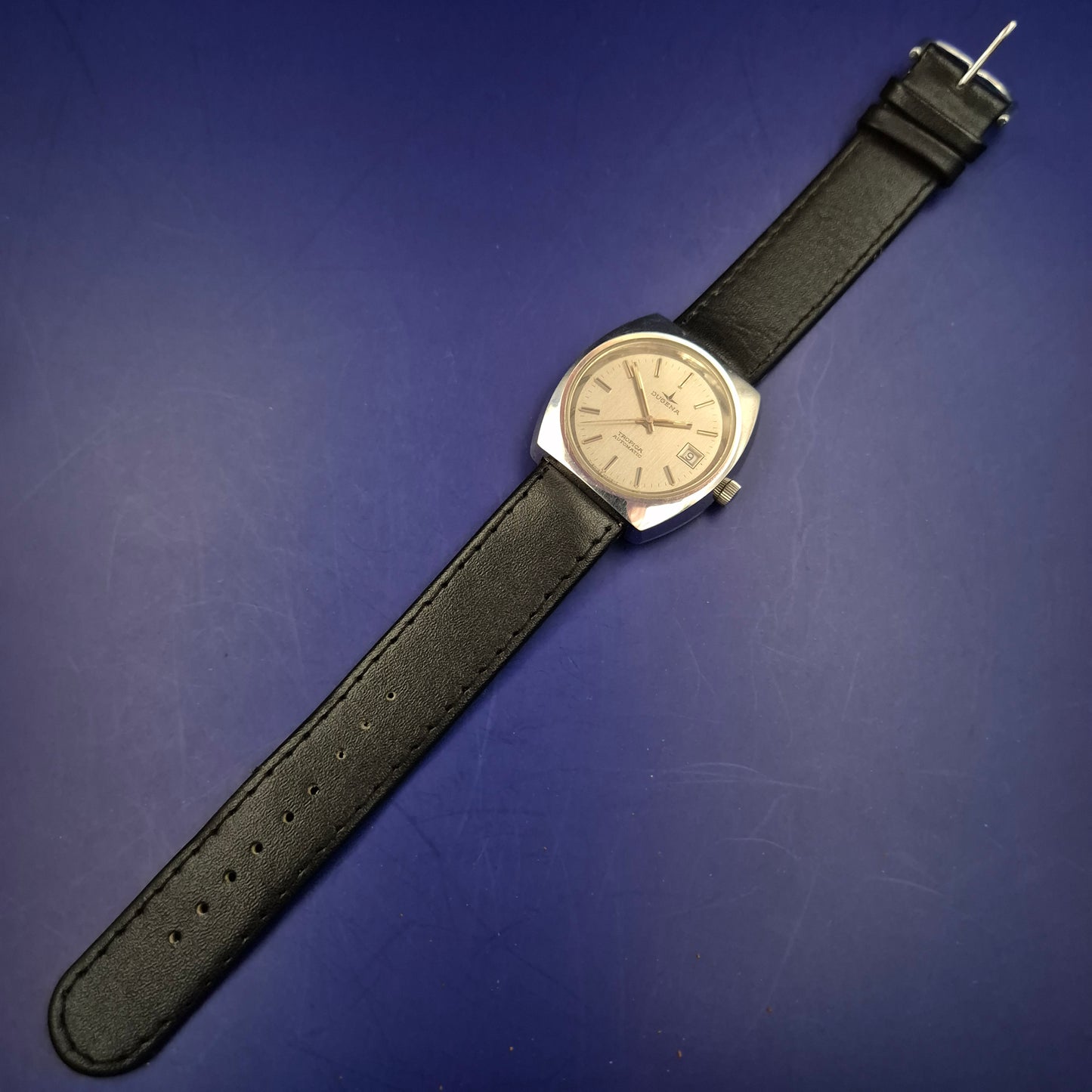 Vintage Dugena Tropica Herren Uhr – Schweizer Automatik-Klassiker