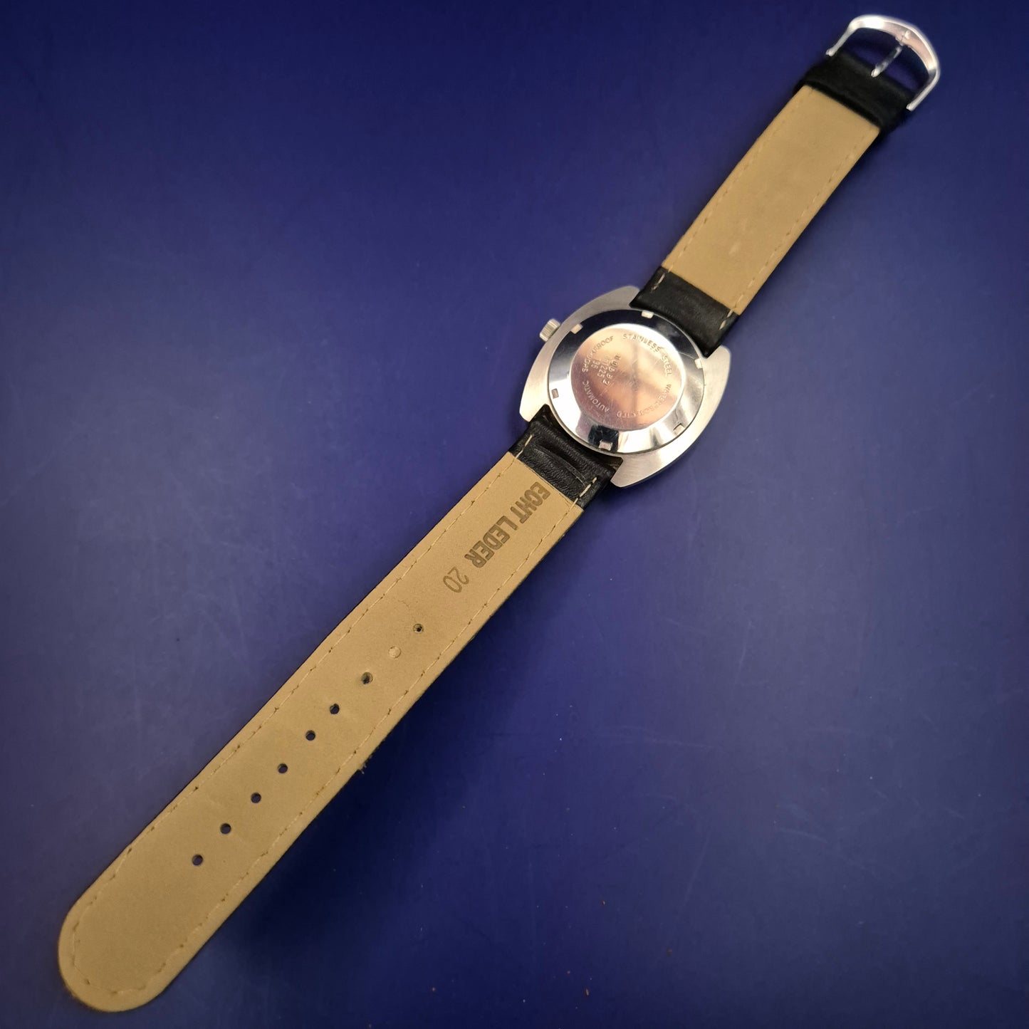 Vintage Dugena Tropica Herren Uhr – Schweizer Automatik-Klassiker