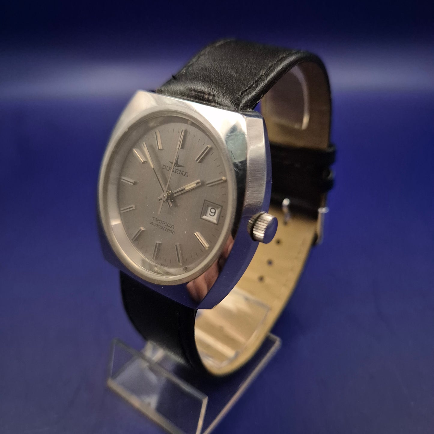 Vintage Dugena Tropica Herren Uhr – Schweizer Automatik-Klassiker