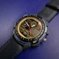 Sportliche Ennio Santini Herren Uhr – Robuster Chronograph-Stil in Schwarz