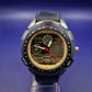 Sportliche Ennio Santini Herren Uhr – Robuster Chronograph-Stil in Schwarz