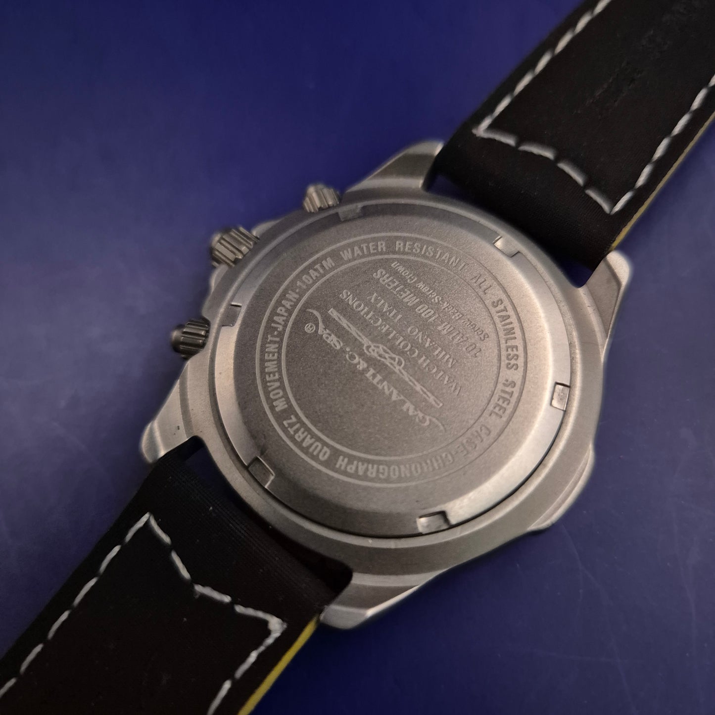 Robuster Galanti Professional Herren Chronograph – Sportliches Design in Silber