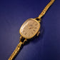 Elegante Royal Damen Uhr – Vintage-Stil in Gold-Optik mit Flechtarmband
