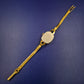 Elegante Royal Damen Uhr – Vintage-Stil in Gold-Optik mit Flechtarmband