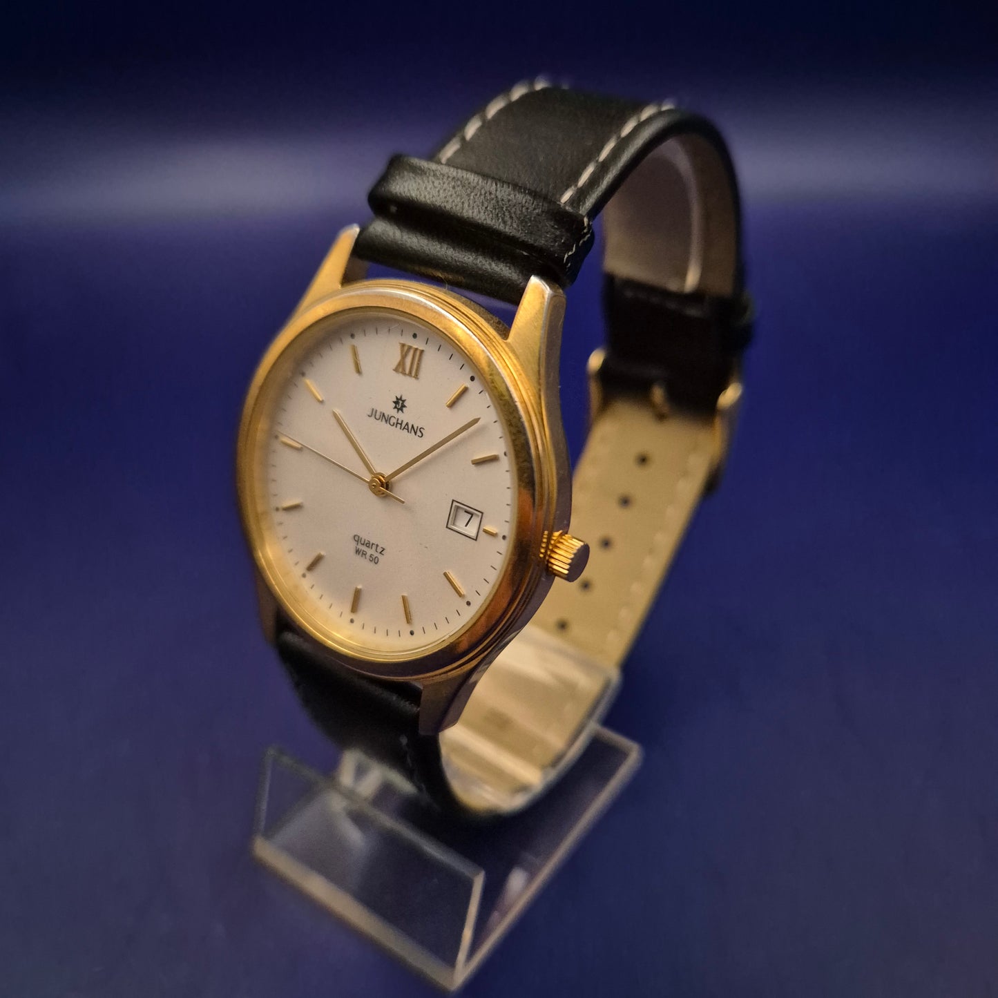 Klassische Junghans Herren Uhr – Zeitloses Design mit Lederarmband