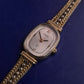 Elegante Safira Damen Uhr – Gold-Optik mit strukturiertem Zifferblatt