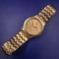 Klassische Seiko Herren Uhr – Goldfarbenes Vintage Design mit Tag/Datum